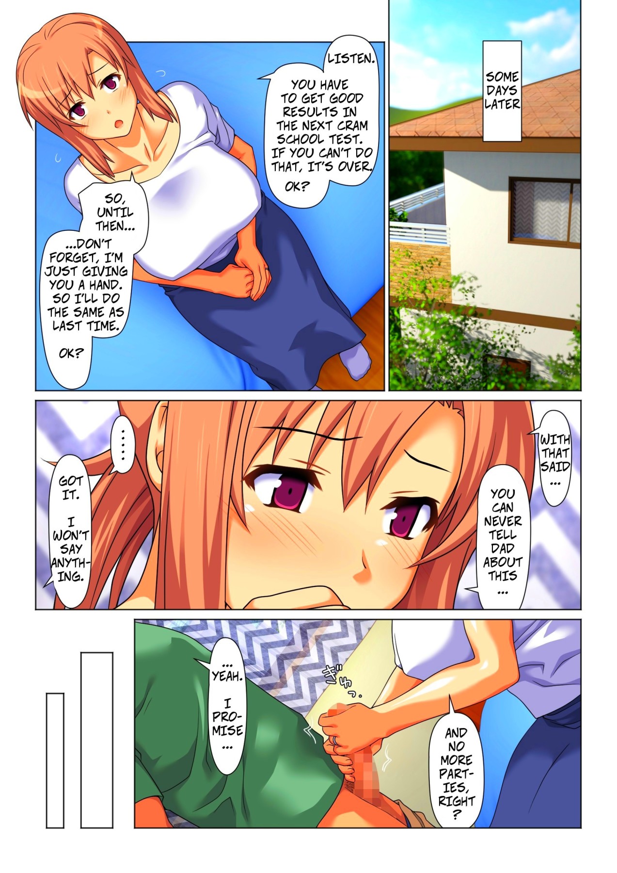 Hentai Manga Comic-Mom Will Put Out Everyday On The Condition That His Grades Improve-Read-14